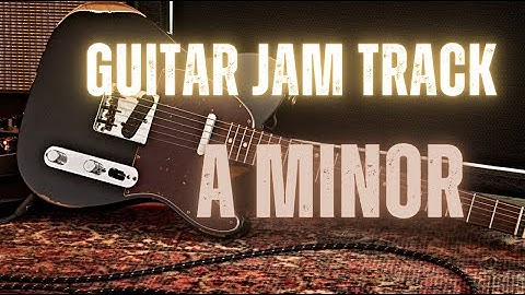 Guitar Backing Track | Am | Funk | Tempo 80 bpm