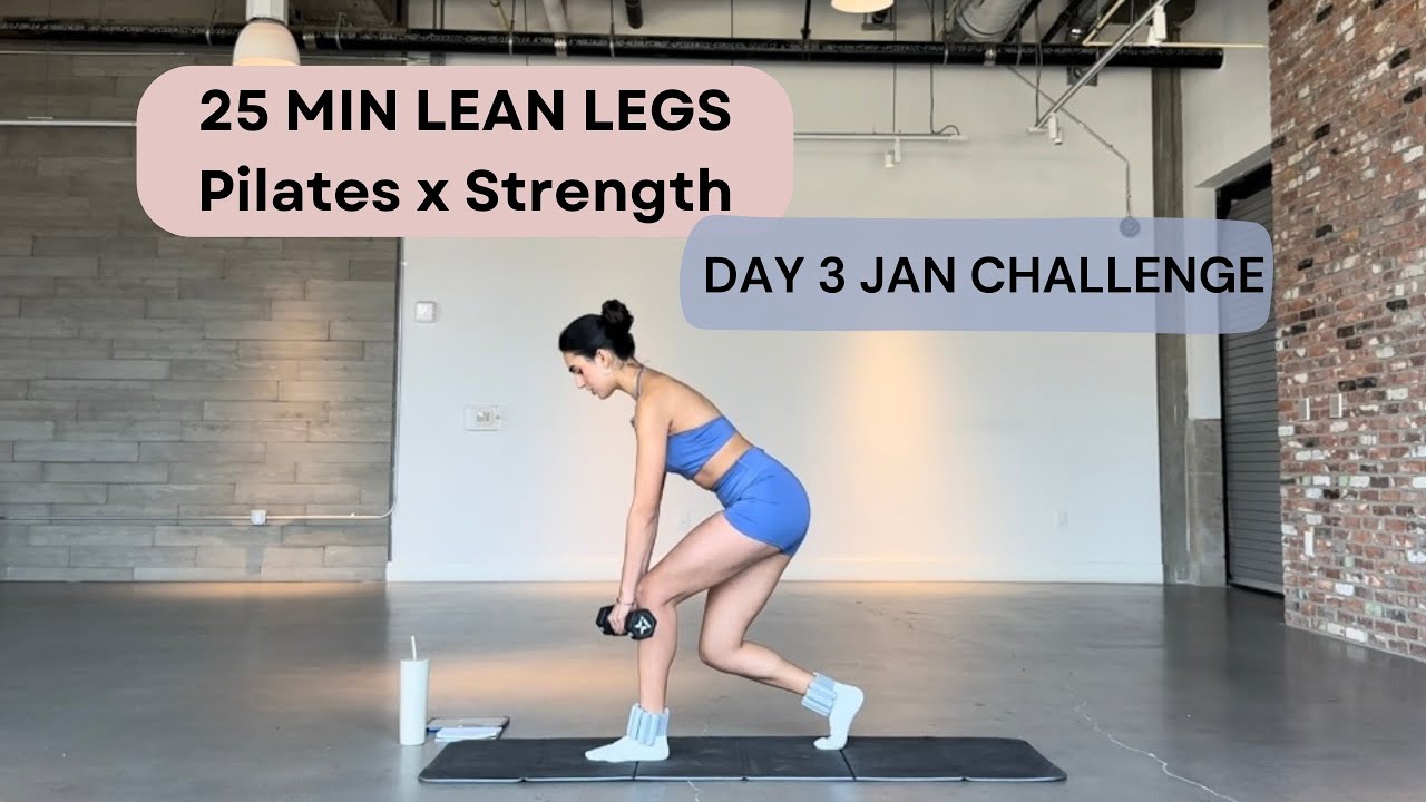 DAY 3 | 25 MIN LEAN LEGS | 14 DAY FULL BODY CHALLENGE