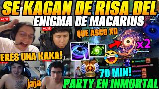 😂Matthew, Chris se kagan de risa del ENIGMA de MACARIUS con Refresh en medalla INMORTAL😂