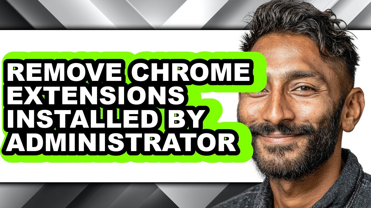 How to Remove Chrome Extensions Installed by Administrator (only Way)