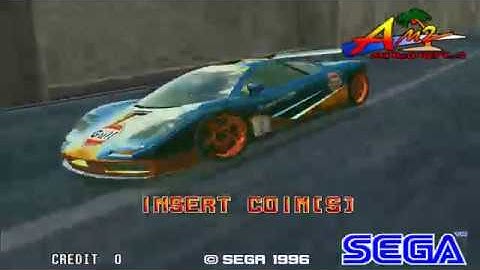 Scud Race: Mclaren F1 Beginner Day Attract Mode (r775) (Streach Screen)