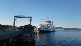 Salish Orca departing for Comox