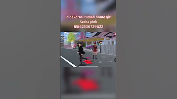 ID Props Sakura School Simulator Dekorasi Rumah Homegirl Serba Pink 