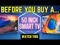 Insane Value! | 5 Best 50-Inch Smart TVs of 2025 | Watch Buy You Buy Your New TV