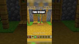 Fake Creeper Sound 😱In Minecraft