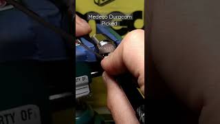 My first dimple lock Medeco Duracam. ☕