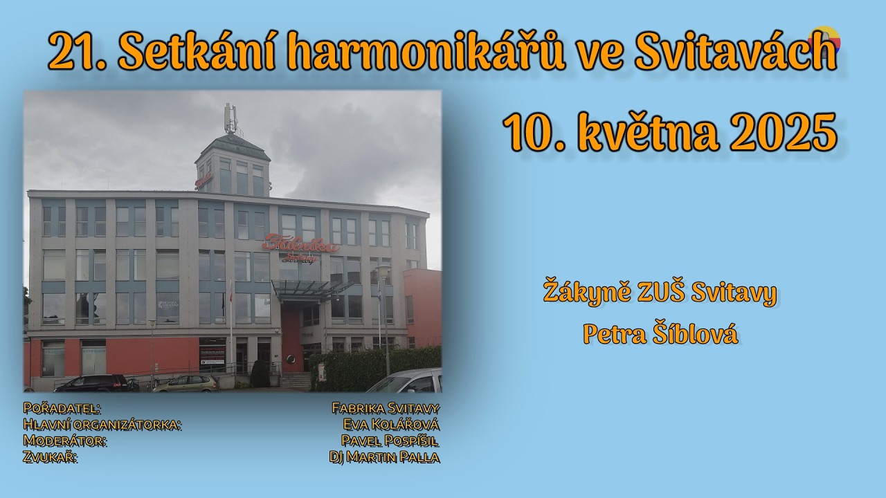 Svitavy 10. května 2024: 21. Setkání harmonikářů — Petra Šíblová.