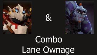 Dota 2 | Clock & Witch Doctor Lane OWNAGE (Good Combo) screenshot 5