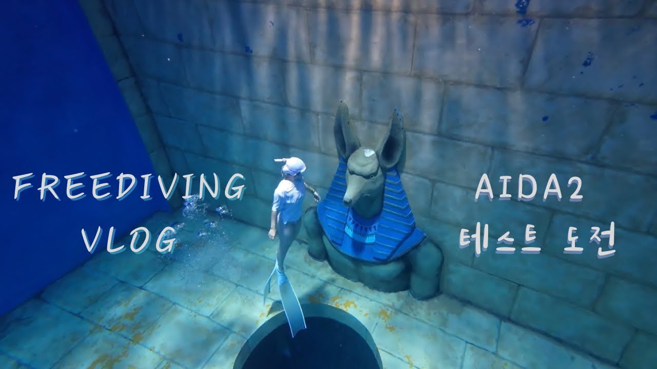 프리다이빙 아이다2 통과ㅣ레벨2 수심테스트ㅣ시흥 파라다이브