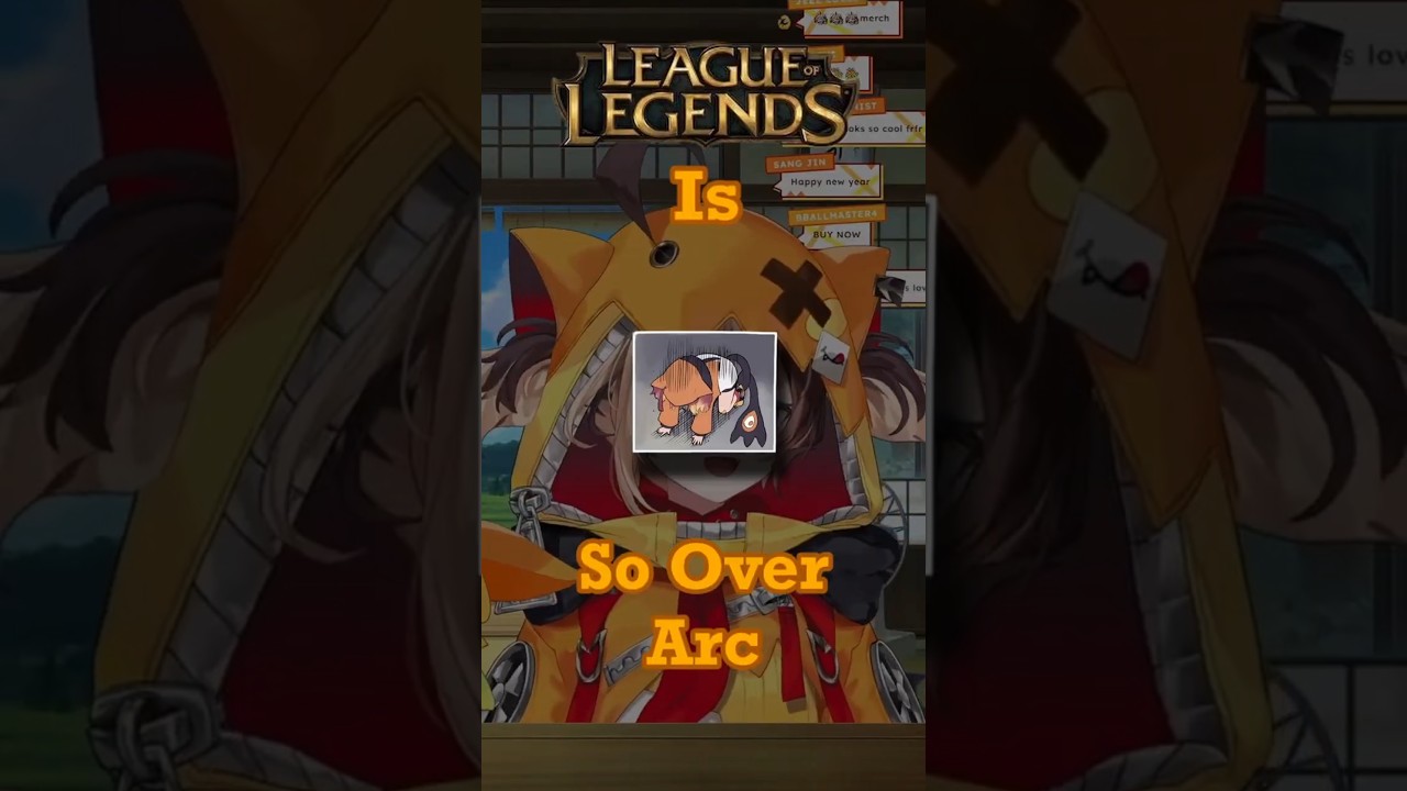 League of legends is So over arc #hololiveen #vtuber #vtuberclips  #hololiveenglish