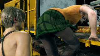 La modelo de Ashley en Resident Evil 4 remake casi llora al ver el  tráiler