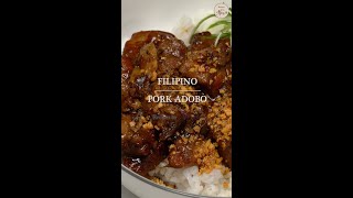 How to Make Filipino Pork Adobo #shorts