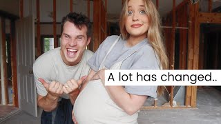 FULLY GUTTED HOUSE TOUR + NEW BIRTH PLAN??