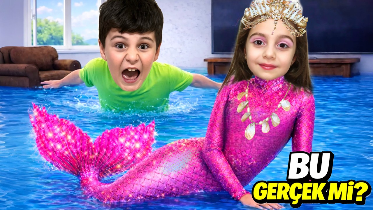 OLAMAZ UTKU, EVİMİZİ SU BASTI ASEL DENİZ KIZI OLDU HERŞEY SULAR ALTINDA KALDI ‼️ @UtkuAselTv 