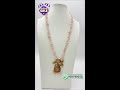 Pink Chip Beads Bird Locket Handmade Necklace | Trendy Designer Jewellery | RH Jewellers