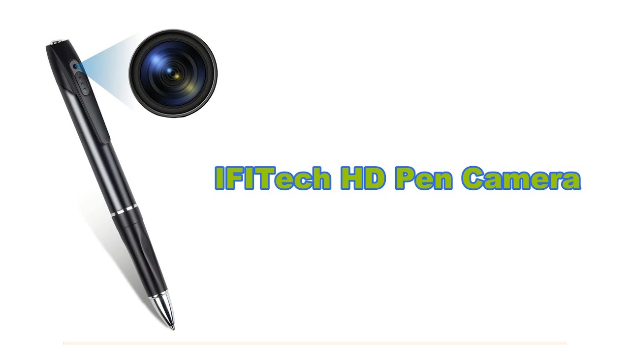 IFITech 1080P Full Hd Pen Camera | Spy Camera | Best pen camera | Hidden pen camera | IFIHomes
