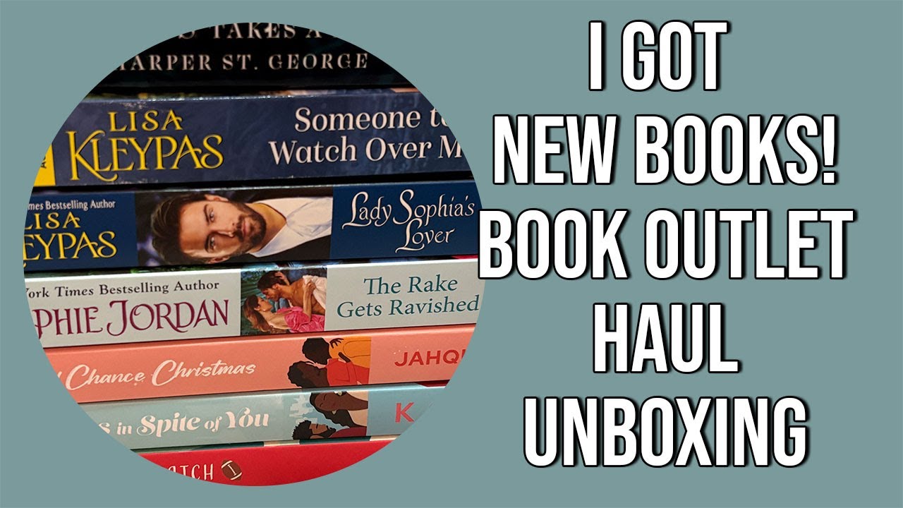 I Got New Books! My Latest Book Outlet Haul! - YouTube