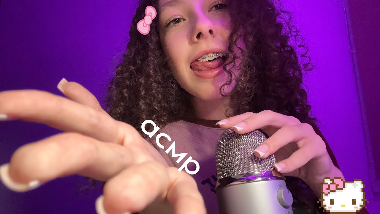 асмр быстрые звуки рук и звуки pтa!!