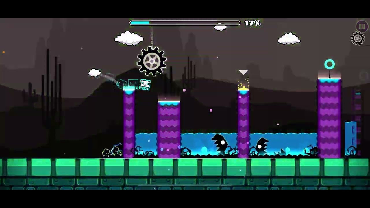 Sorry for the long break trying to beat my geometry dash high score ...