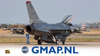 Misawa F 16's deploy to Andersen AFB, Guam for exercise Cope North 2021