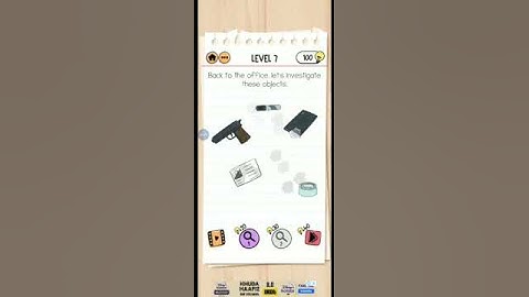 Brain test 2|level 7 -agent smith|back to the office lets investigate these objects|DooBY ZOoby gAMe