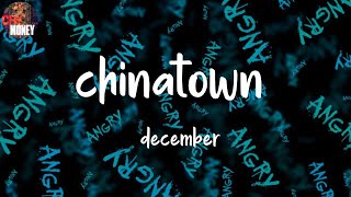 22december, 'chinatown!' (Lyrics)
