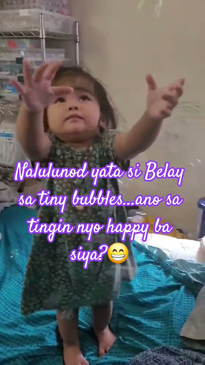 Tiny bubbles..happy ba si Belay?#trendingshorts  #simplejoys  #Belay #babylove #prettybelay