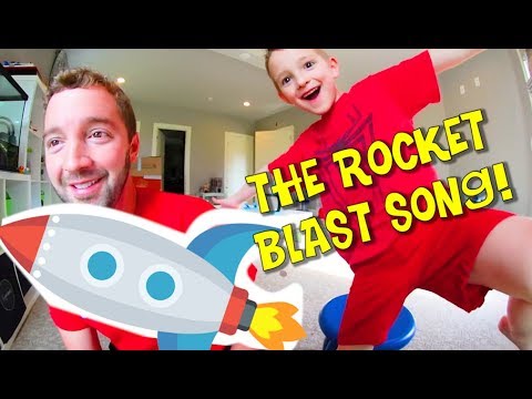 Father & Son SING THE ROCKET BLAST SONG! / He's Cute!?