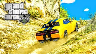 Dodge Challenger Srt🔥 |Offroading|@gamingonfire2657 #GTA V screenshot 5