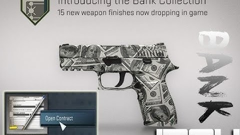 CS:GO Trade Up Contract - The Bank Collection