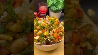 Bhel Puri Hack! | Super Crunchy Papad Bhel | 2-Min Street Food #shorts