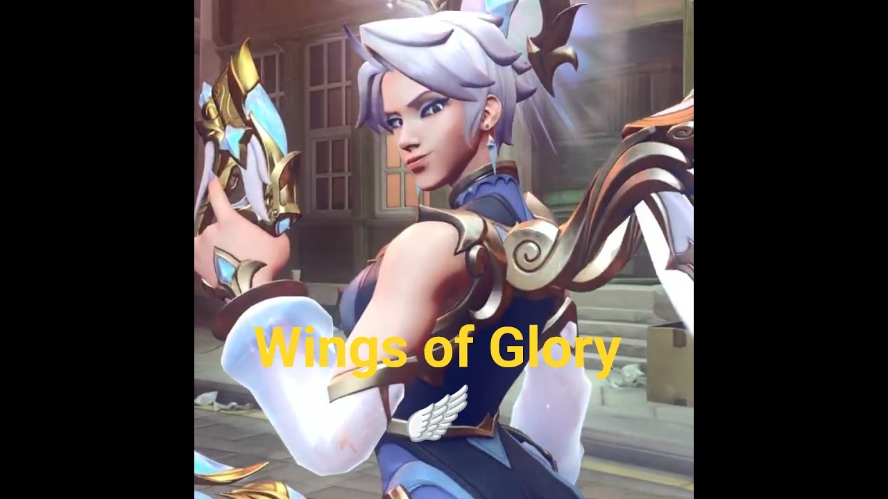 WINGS OF GLORY &mdash; Mercy Overwatch Fan Song! Listen now! #overwatch2 #mercy #valkyrie #fansong