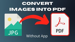 How to Convert JPG Images to PDF in Laptop | Convert Images into PDF file Without any APP screenshot 2