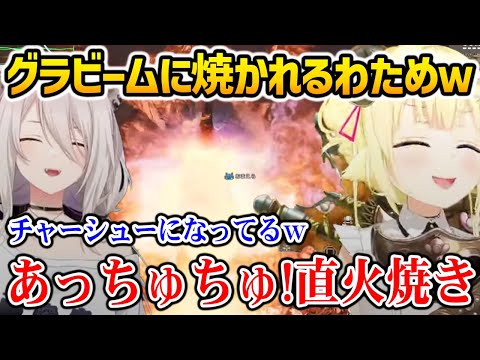 【モンハンワイルズ】グラビームに焼かれまくるわためw【ホロライブ】