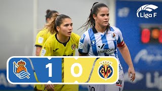 Resumen de la Real Sociedad vs Villarreal CF | Jornada 7 | LIGA F