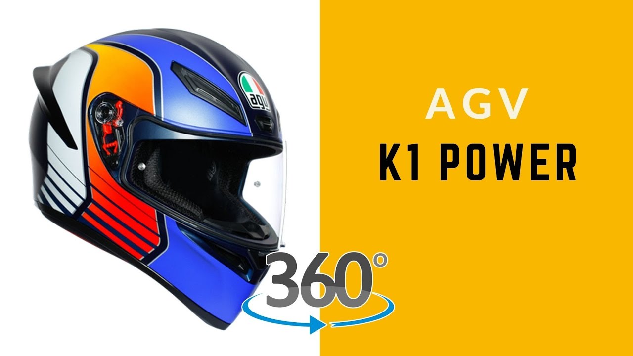 AGV K1 Power - 360° Oram - YouTube