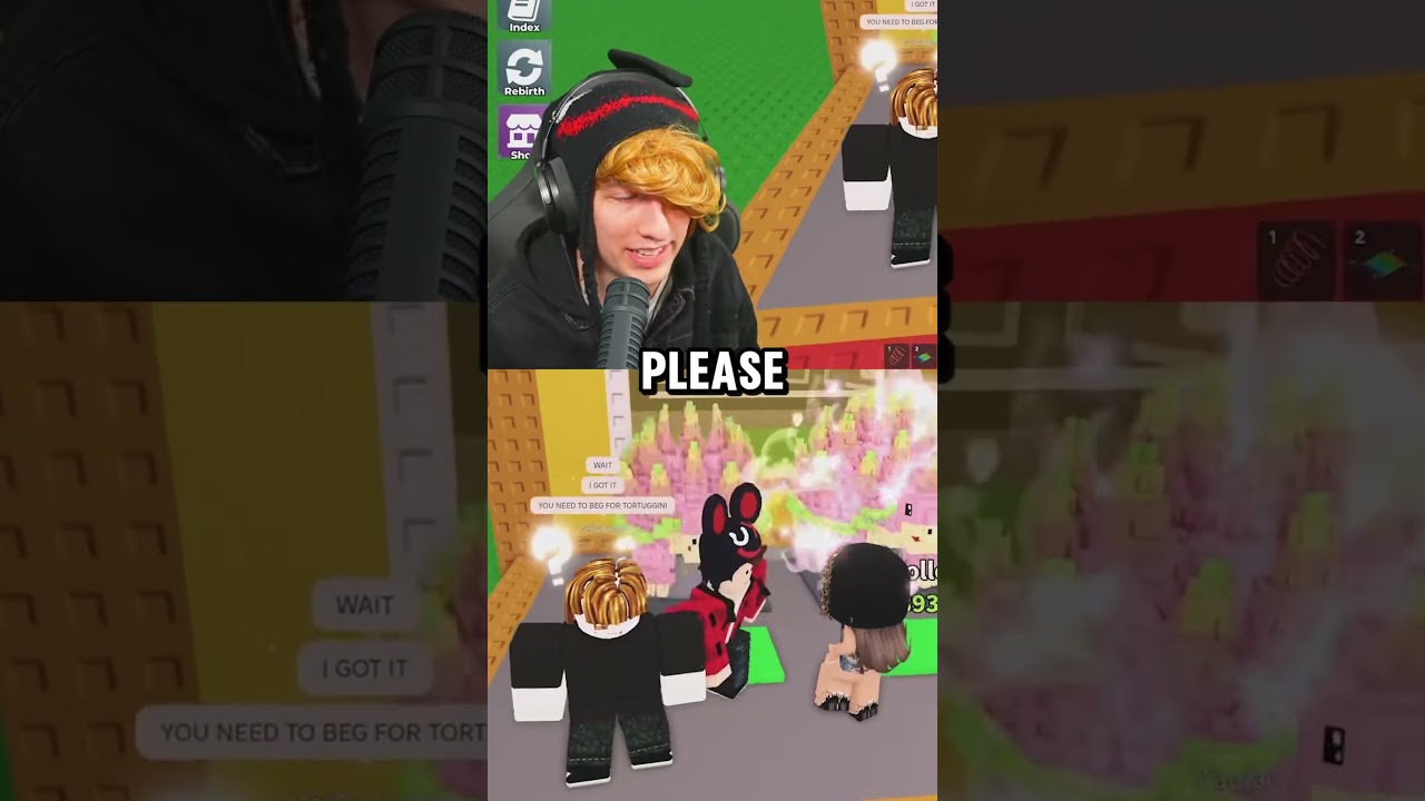 KreekCraft has AURA #roblox