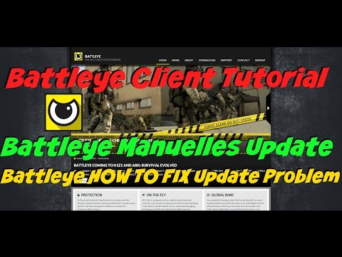 BATTLEYE CLIENT TUTORIAL | MANUAL UPDATE | INSTALL | ArmA 2 | DayZ | ArmA 3 | German