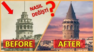 GALATA KULESİ TARİHİ I Eskiden Nasıldı? I ŞOK OLACAKSINIZ !!! Galata Tower !
