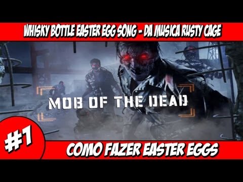 BO2 - Mob of the dead - Como ativar a música! Garrafas de Whisky