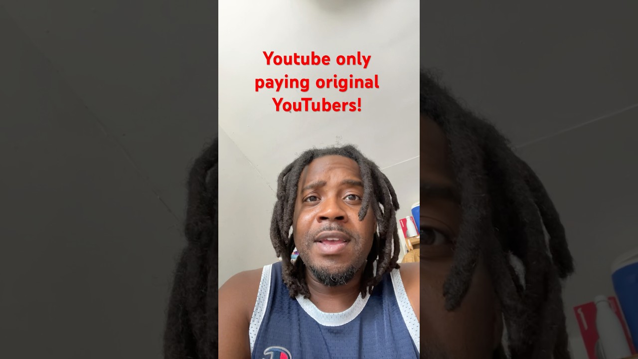 Only those who produce original content will get paid from YouTube!