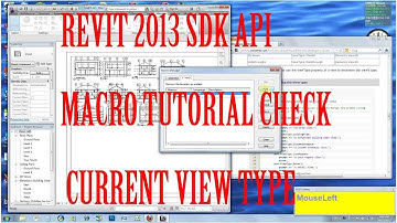 Revit 2013 SDK API Macro Tutorial - how to check active view type