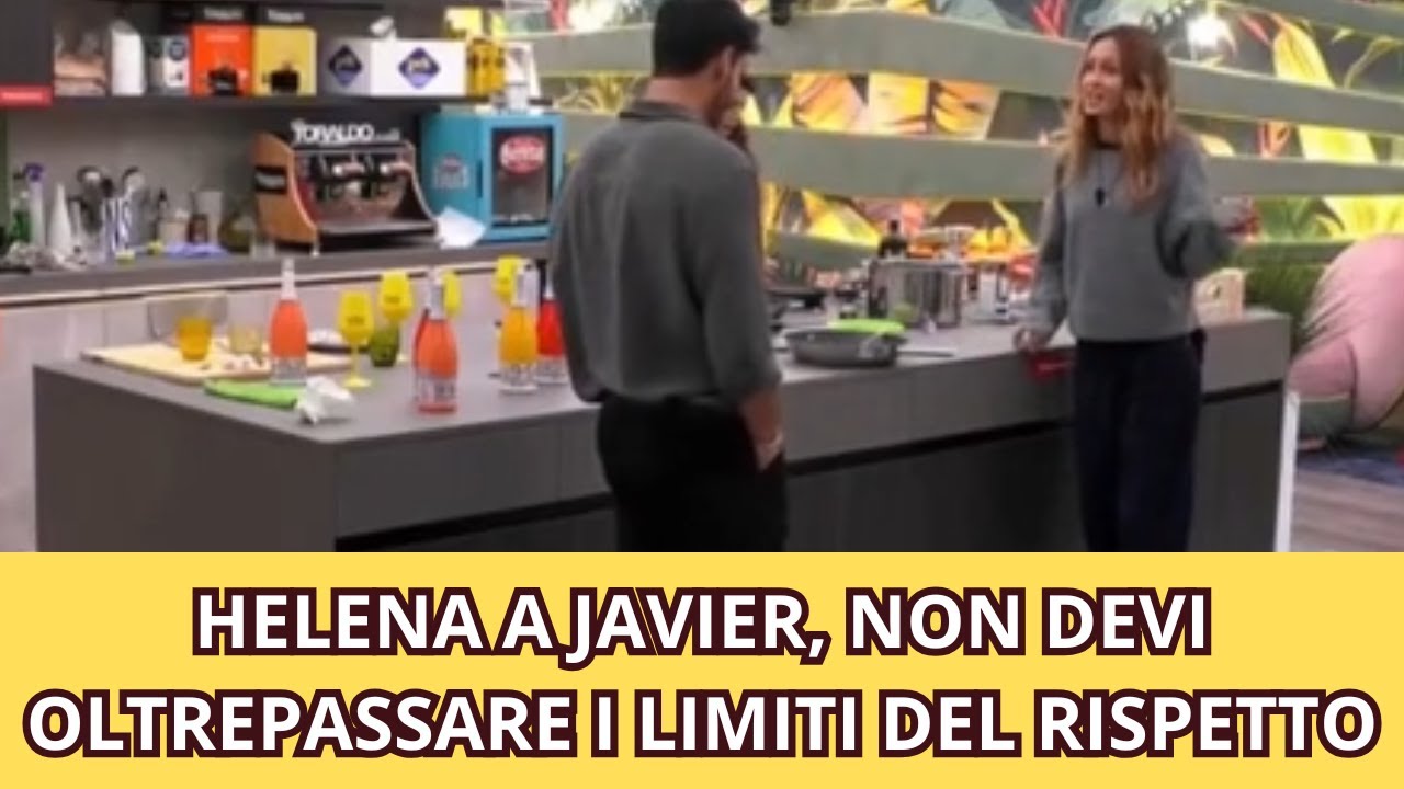 HELENA A JAVIER, NON DEVI OLTREPASSARE I LIMITI DEL RISPETTO