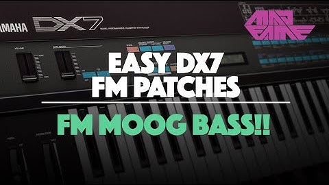 MF FREQ BASS | DX7 Moog Bass Patch