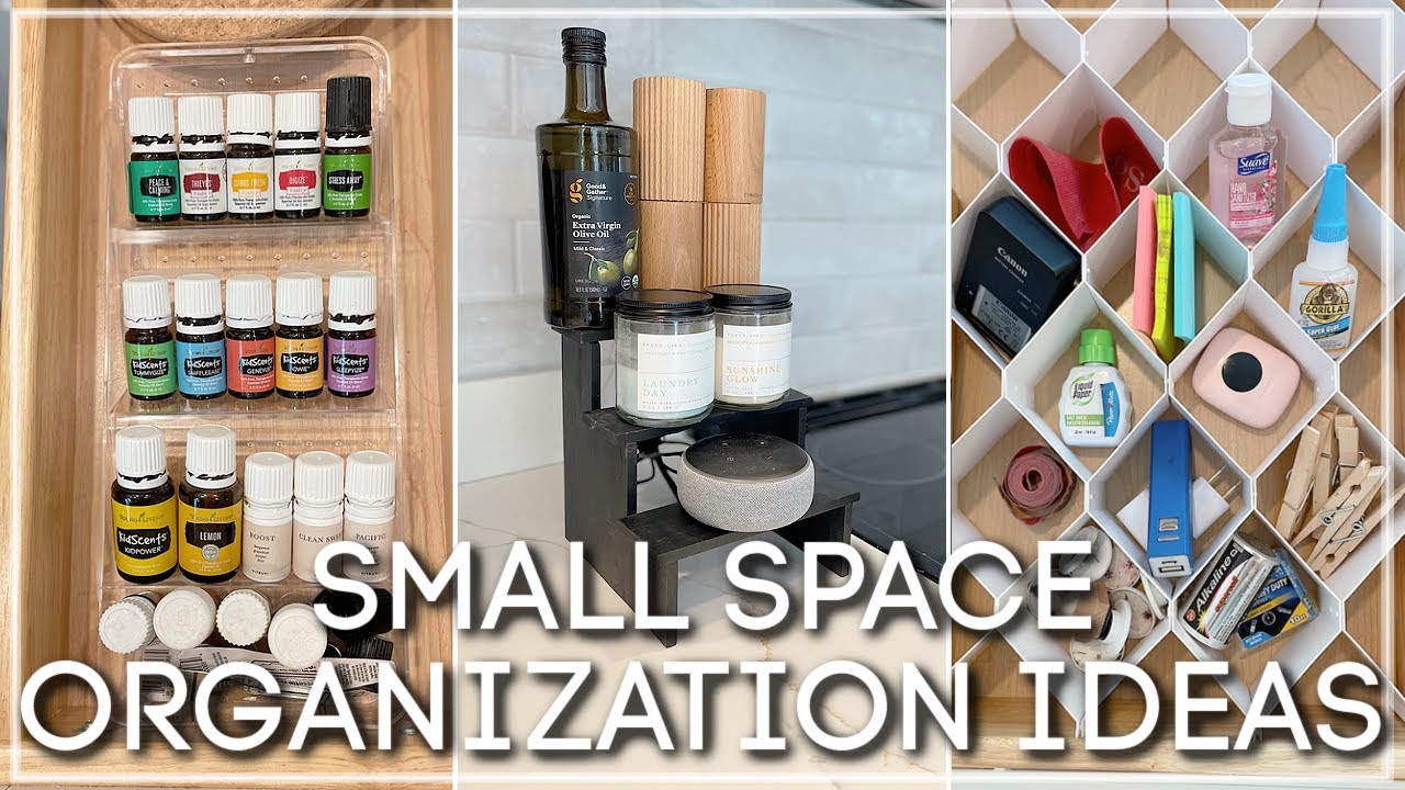 SMALL KITCHEN ORGANIZATION IDEAS 2023 / RENTER FRIENDLY SMALL SPACE  ORGANIZATION HACKS & IDEAS 