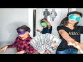 Last to TAKE OFF BLINDFOLD wins $1,000!!!