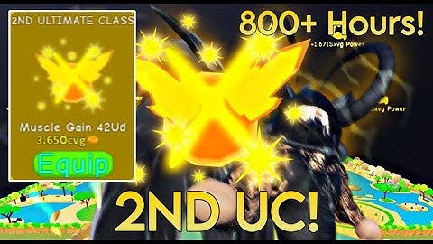 Unlocking 2ND ULTIMATE CLASS in Lifting Simulator!