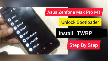 Unlock Bootloader of Asus Zenfone max pro M1and install Twrp, magisk, Step By Step