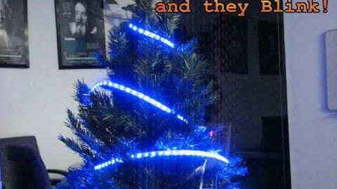 EV3Lights on our Christmas Tree