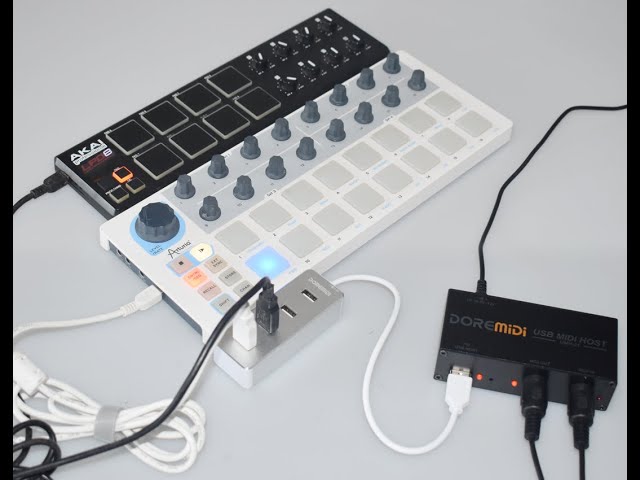 High-Speed USB MIDI Host Box - DOREMiDi
